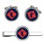 145 South Brigade, British Army Cufflinks and Tie Clip Set