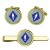 1 Signal Brigade, British Army Cufflinks and Tie Clip Set