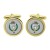 2 Regiment Army Air Corps, British Army ER Cufflinks in Chrome Box