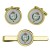 2 Regiment Army Air Corps, British Army ER Cufflinks and Tie Clip Set