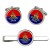 32nd Regiment, Royal Artillery, British Army ER Cufflinks and Tie Clip Set