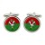 4 Regiment Army Air Corps, British Army ER Cufflinks in Chrome Box