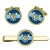 5 Regiment Army Air Corps, British Army ER Cufflinks and Tie Clip Set