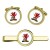 8 Training Battalion REME, British Army Cufflinks and Tie Clip Set