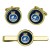 Faslane Patrol Boat Squadron, Royal Navy Cufflink and Tie Clip Set