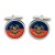 Army Foundation College AFC Harrogate CR, British Army Cufflinks in Chrome Box