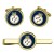 MTXG Marine Threat Exploration Group, Royal Navy Cufflink and Tie Clip Set