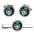 RNXS Royal Naval Auxiliary Service, Royal Navy Cufflink and Tie Clip Set