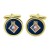 University Royal Naval Unit URNU Yorkshire, Royal Navy Cufflinks in Box