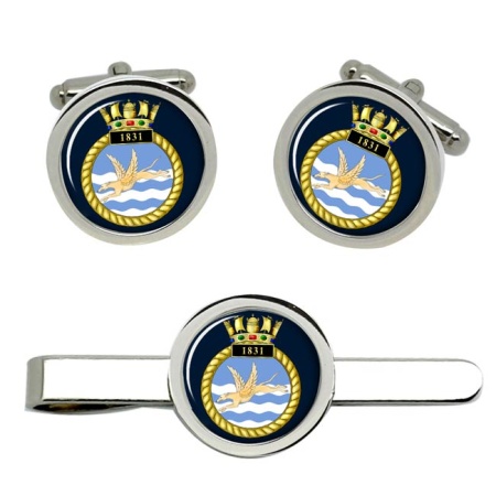 1831 Naval Air Squadron, Royal Navy Cufflink and Tie Clip Set