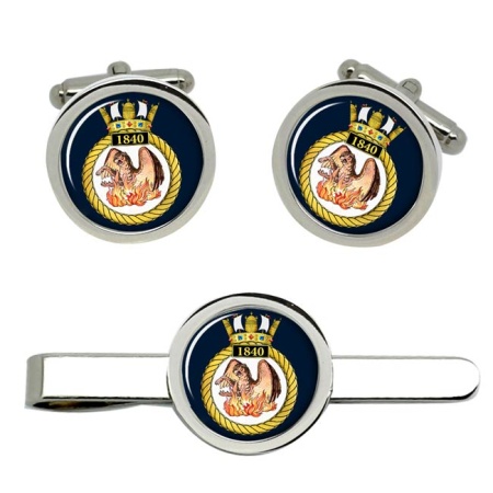 1840 Naval Air Squadron, Royal Navy Cufflink and Tie Clip Set