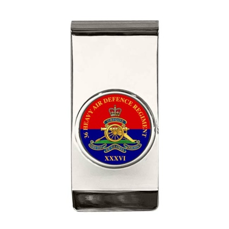 36 Regiment, Royal Artillery, British Army ER Money Clip