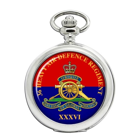 36 Regiment, Royal Artillery, British Army ER Pocket Watch