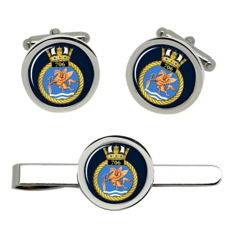 706 Naval Air Squadron, Royal Navy Cufflink and Tie Clip Set