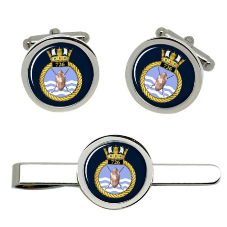 726 Naval Air Squadron, Royal Navy Cufflink and Tie Clip Set