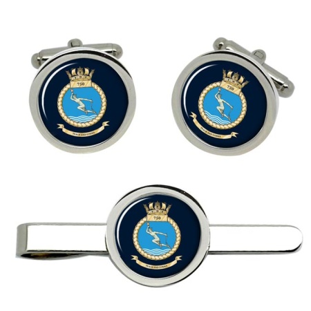 750 Naval Air Squadron, Royal Navy Cufflink and Tie Clip Set