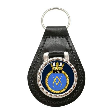 778 Naval Air Squadron, Royal Navy Leather Key Fob