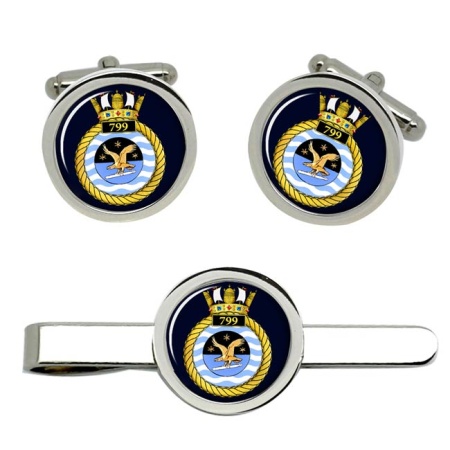 799 Naval Air Squadron, Royal Navy Cufflink and Tie Clip Set