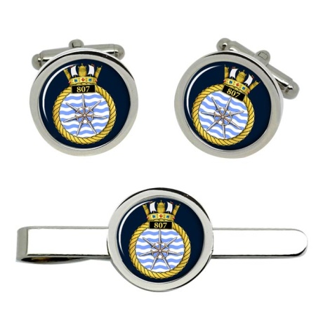 807 Naval Air Squadron, Royal Navy Cufflink and Tie Clip Set