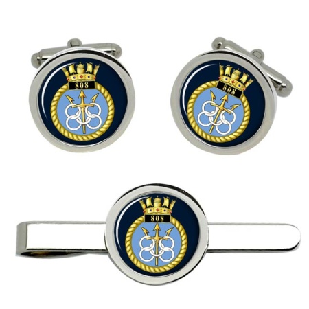 808 Naval Air Squadron, Royal Navy Cufflink and Tie Clip Set