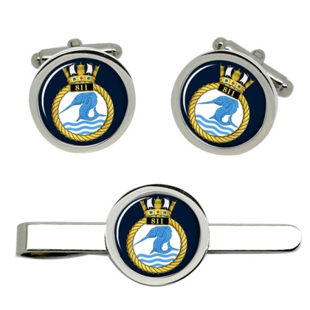 811 Naval Air Squadron, Royal Navy Cufflink and Tie Clip Set