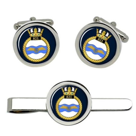 821 Naval Air Squadron, Royal Navy Cufflink and Tie Clip Set