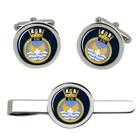 830 Naval Air Squadron, Royal Navy Cufflink and Tie Clip Set