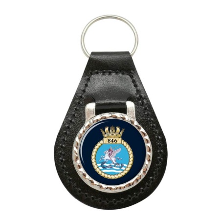 846 Naval Air Squadron, Royal Navy Leather Key Fob