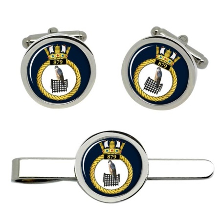 879 Naval Air Squadron, Royal Navy Cufflink and Tie Clip Set