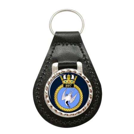 897 Naval Air Squadron, Royal Navy Leather Key Fob