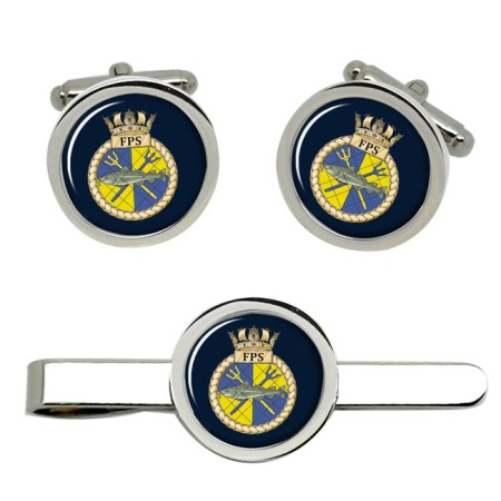 Fishery Protection Squadron, Royal Navy Cufflink and Tie Clip Set