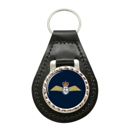 Fleet Air Arm Wings ER, Royal Navy Leather Key Fob