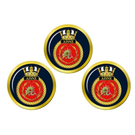 HMS Aisne, Royal Navy Golf Ball Markers