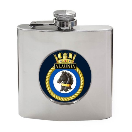 HMS Alaunia, Royal Navy Hip Flask