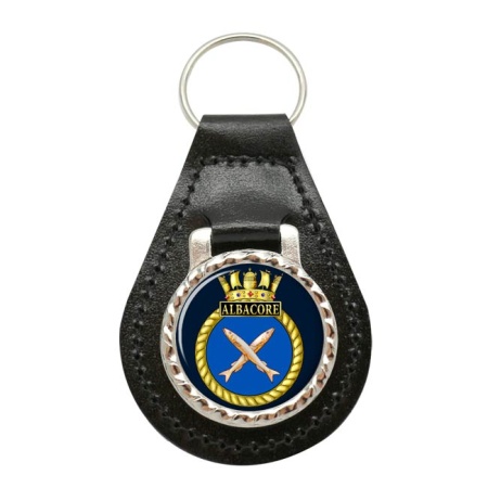 HMS Albacore, Royal Navy Leather Key Fob