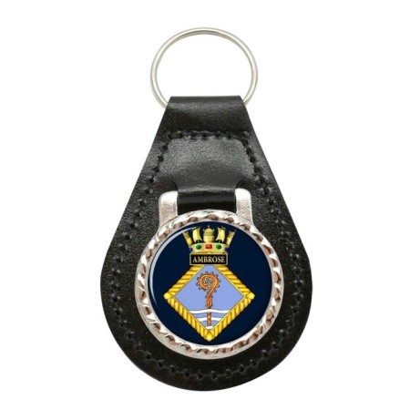 HMS Ambrose, Royal Navy Leather Key Fob