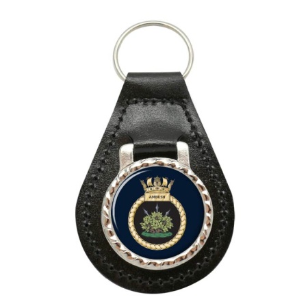 HMS Ambush, Royal Navy Leather Key Fob