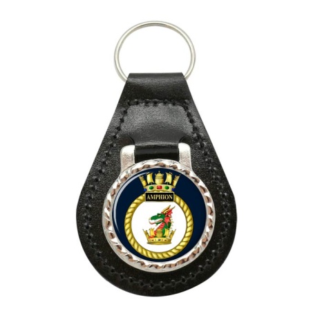 HMS Amphion, Royal Navy Leather Key Fob