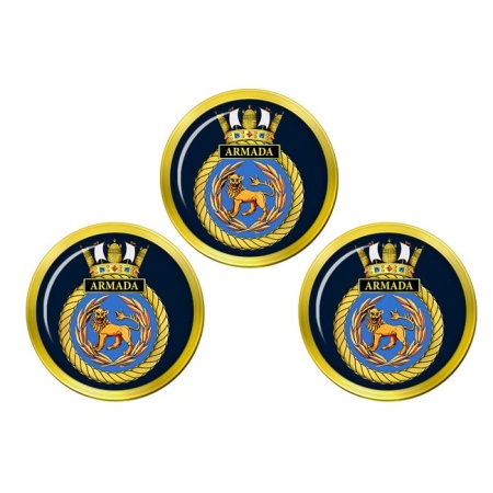 HMS Armada, Royal Navy Golf Ball Markers