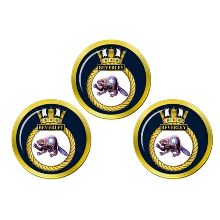 HMS Beverley, Royal Navy Golf Ball Markers