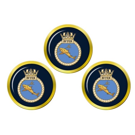 HMS Biter, Royal Navy Golf Ball Markers