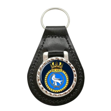 HMS Blake, Royal Navy Leather Key Fob