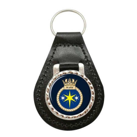 HMS Blazer, Royal Navy Leather Key Fob