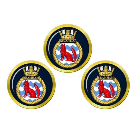 HMS Bramham, Royal Navy Golf Ball Markers