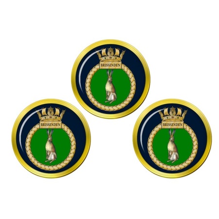 HMS Brissenden, Royal Navy Golf Ball Markers