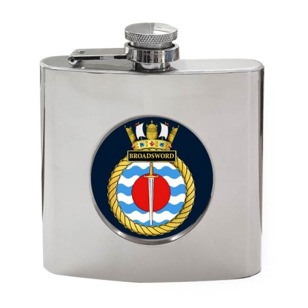 HMS Broadsword, Royal Navy Hip Flask