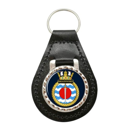 HMS Broadsword, Royal Navy Leather Key Fob