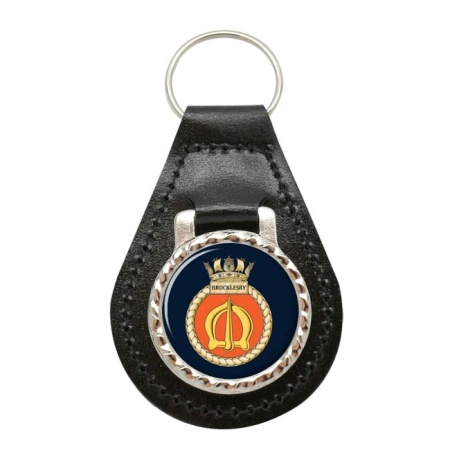 HMS Brocklesby, Royal Navy Leather Key Fob