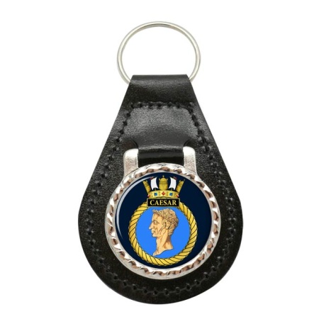 HMS Caesar, Royal Navy Leather Key Fob