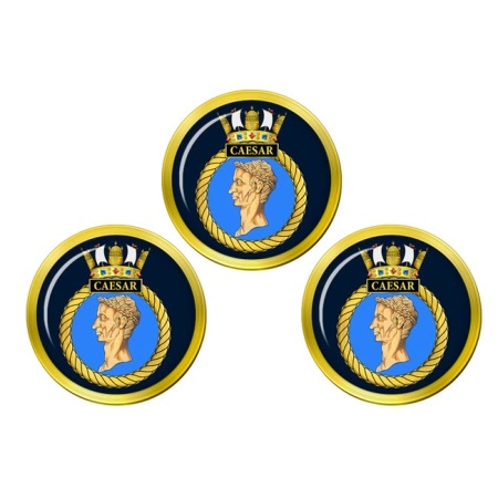 HMS Caesar, Royal Navy Golf Ball Markers